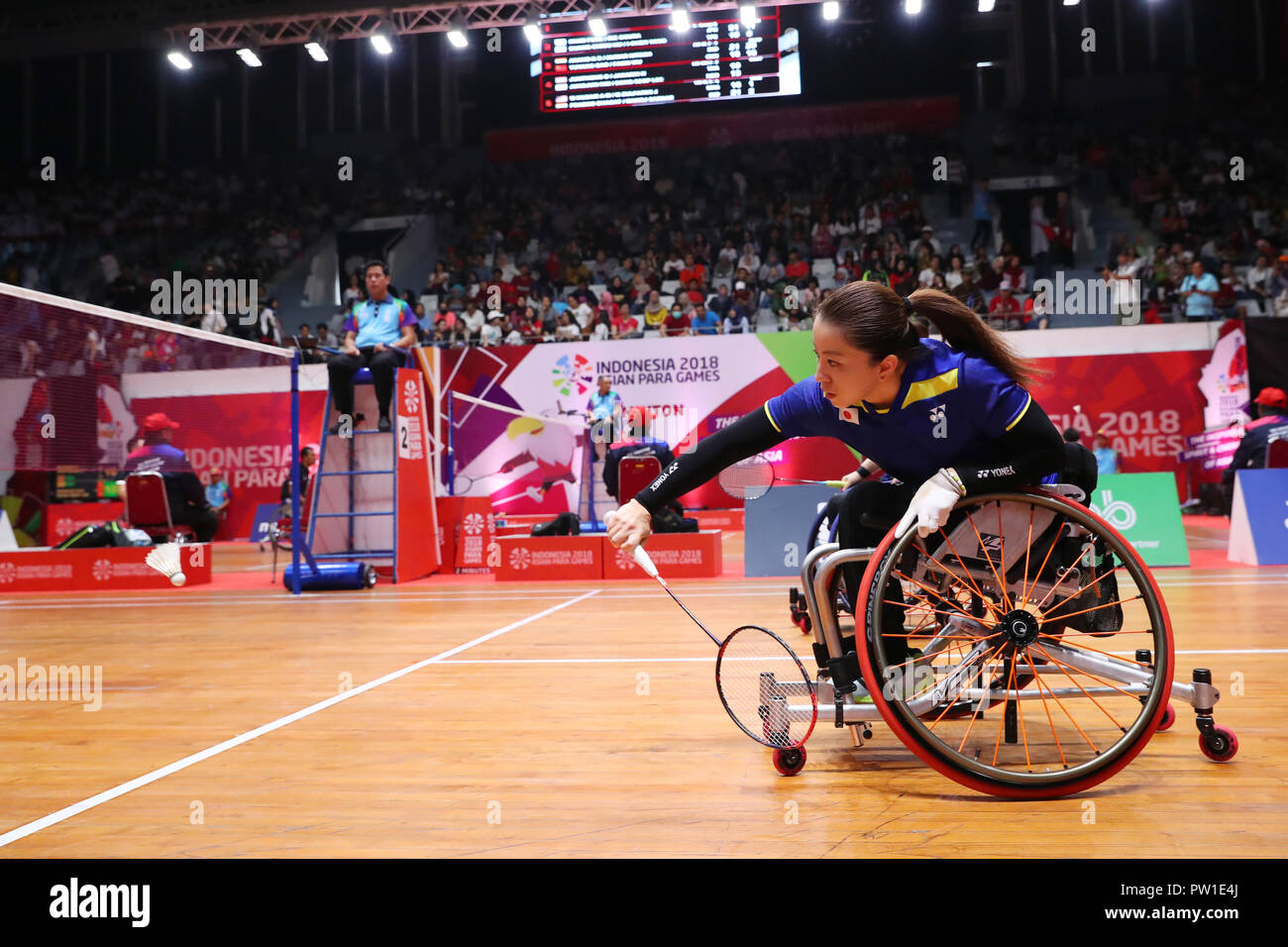 Jakarta, Indonesia. 11th Oct, 2018. Ikumi Fuke (JPN) Badminton : Women ...
