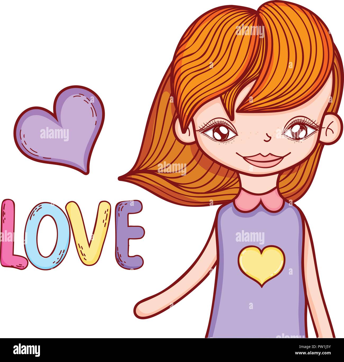 Cute love drawings hi-res stock photography and images - Page 3 - Alamy