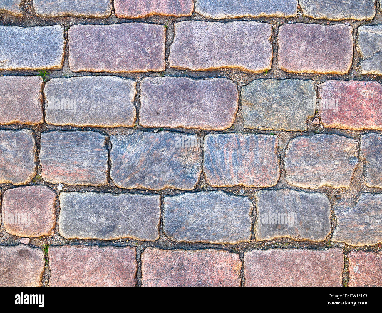 Old paved road background Stock Photo - Alamy