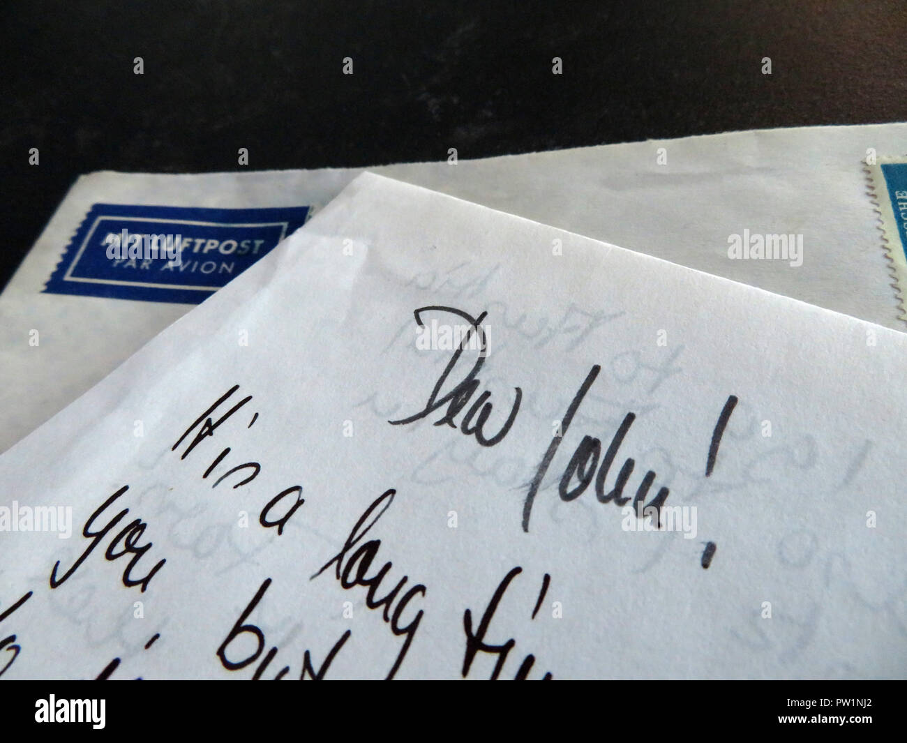 Hand written letters hires stock photography and images Alamy