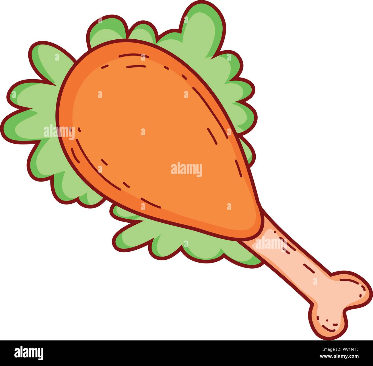 Cartoon Roast Chicken Stock Photos & Cartoon Roast Chicken Stock Images