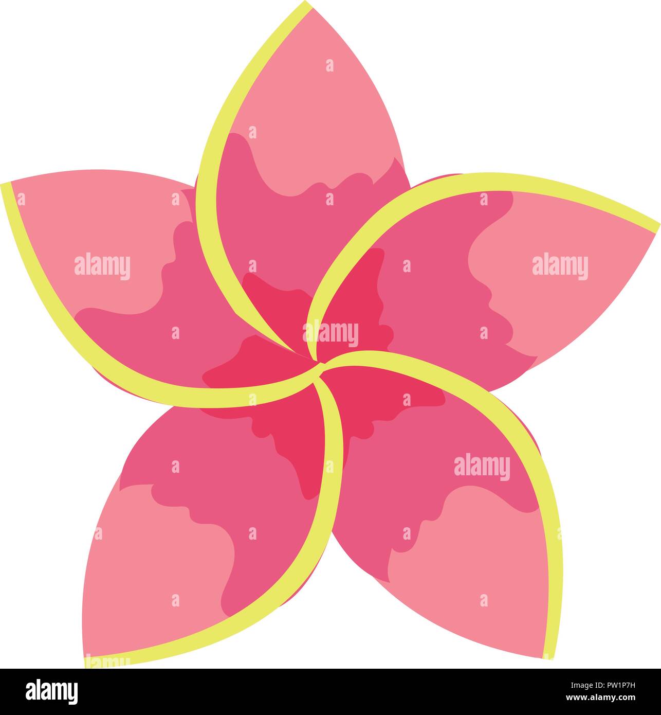 Flower plant isolated Stock Vector Image & Art - Alamy