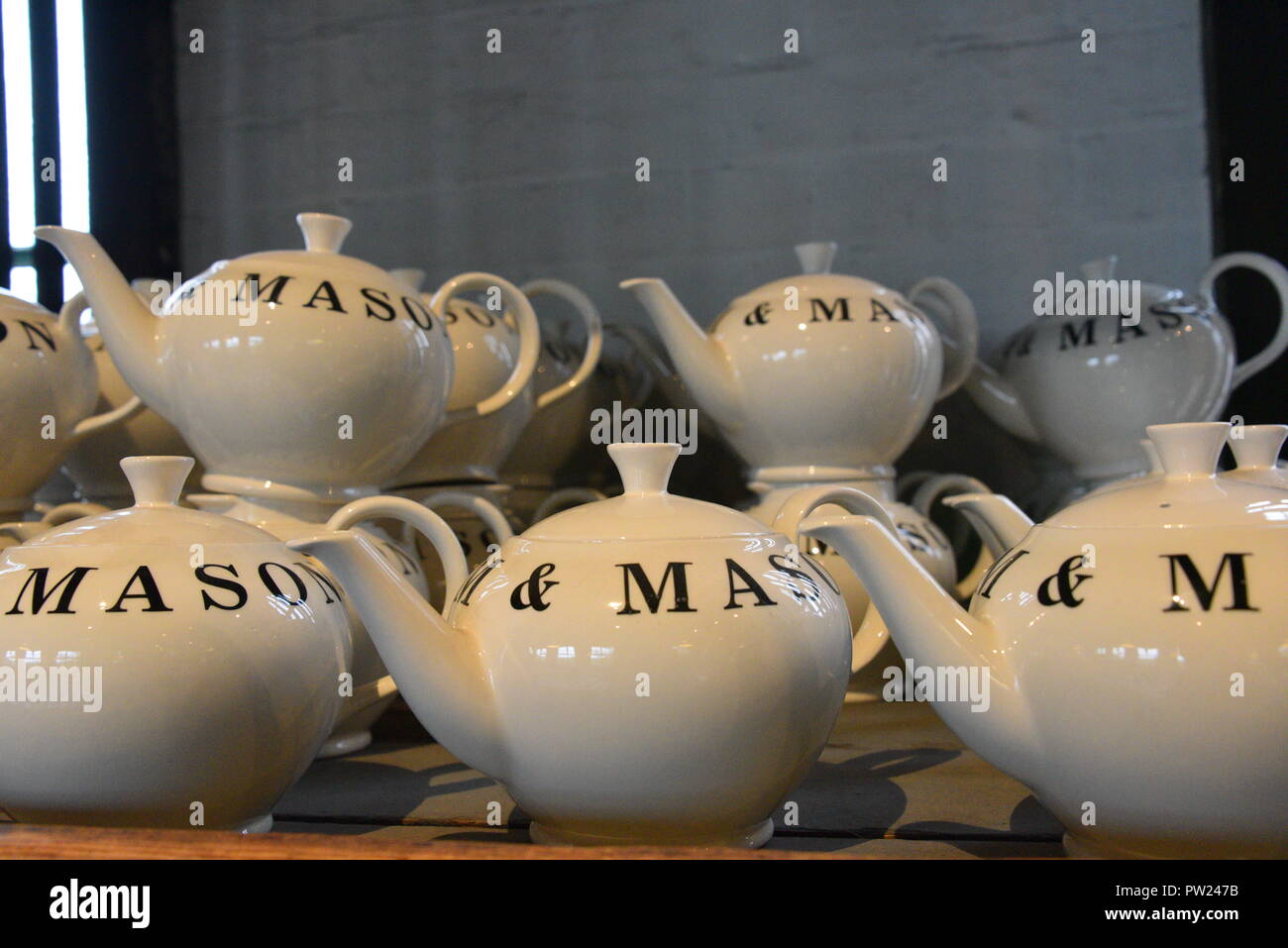 Tea Pots Stock Photo