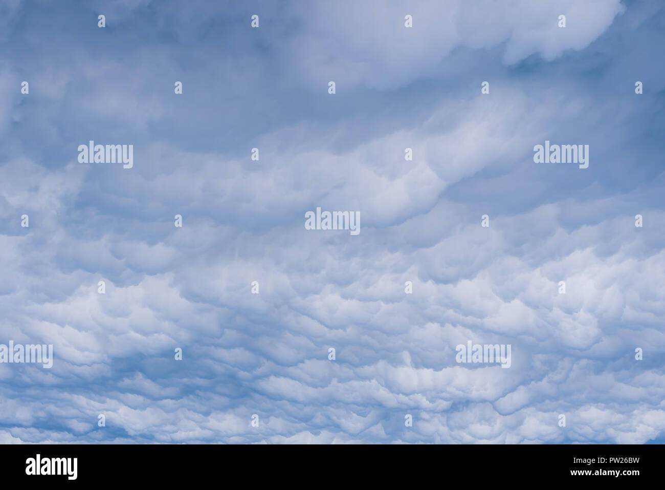 The Stratocumulus cloud formation Stock Photo