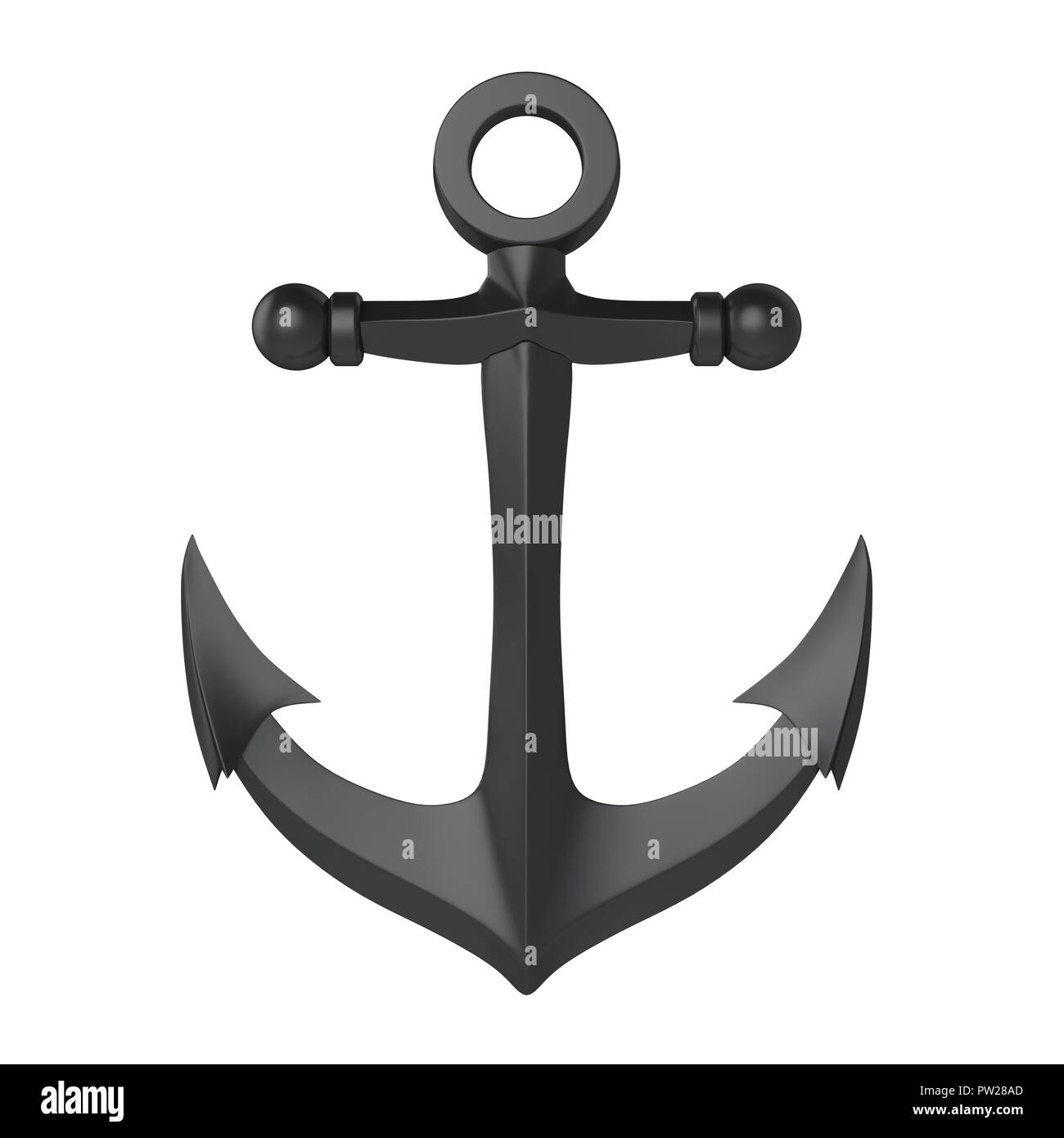 Anchor Isolated Stock Photo - Alamy