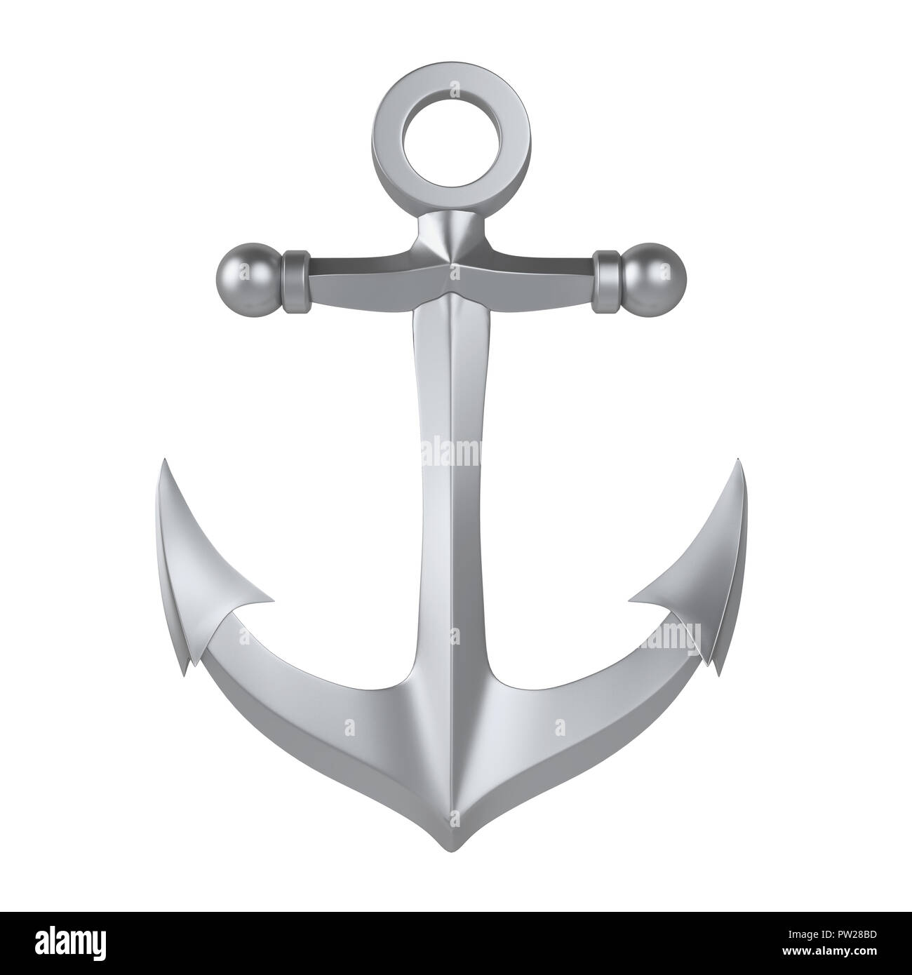 Anchor Isolated Stock Photo