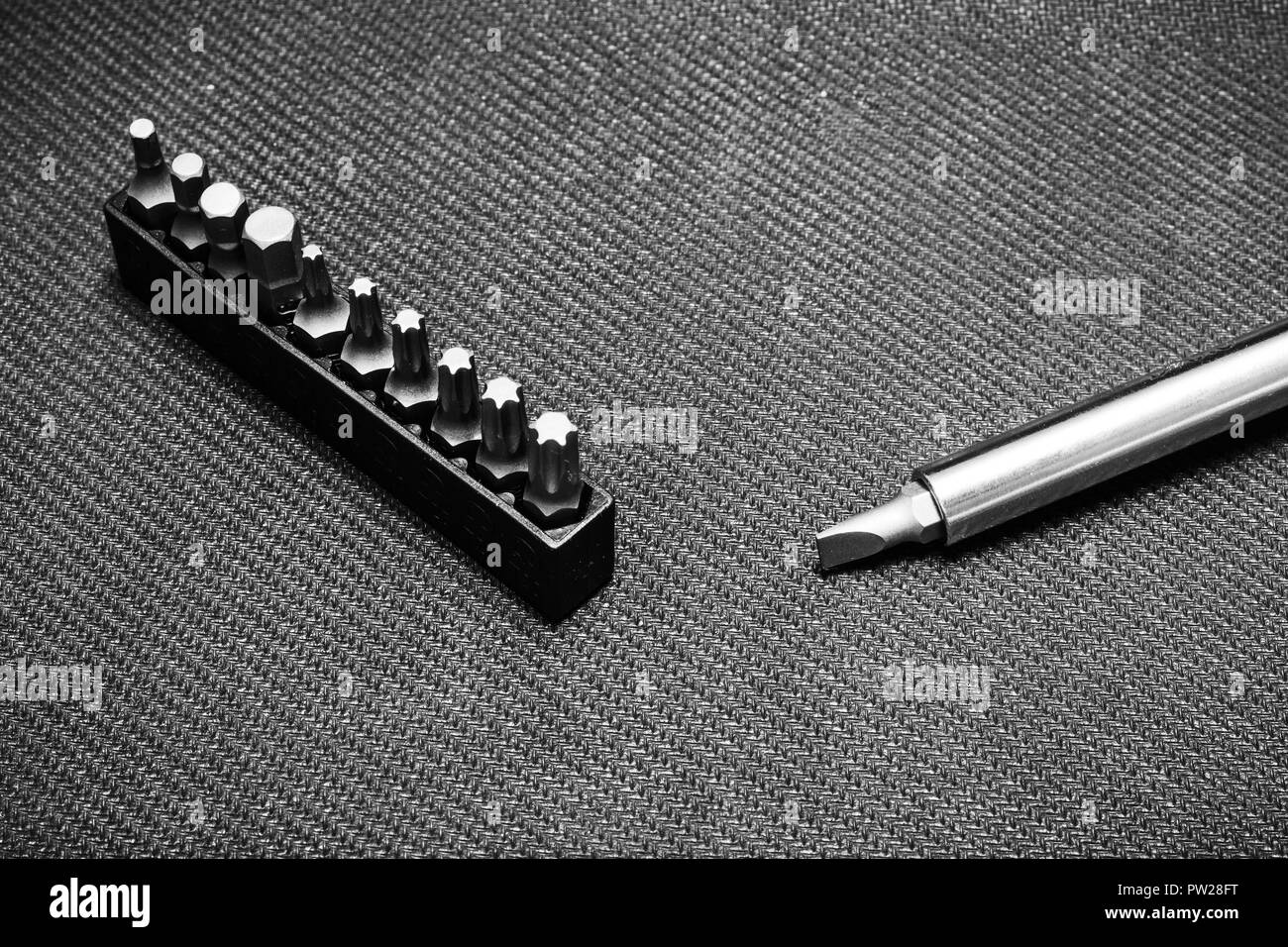 set of different tools for work Stock Photo - Alamy