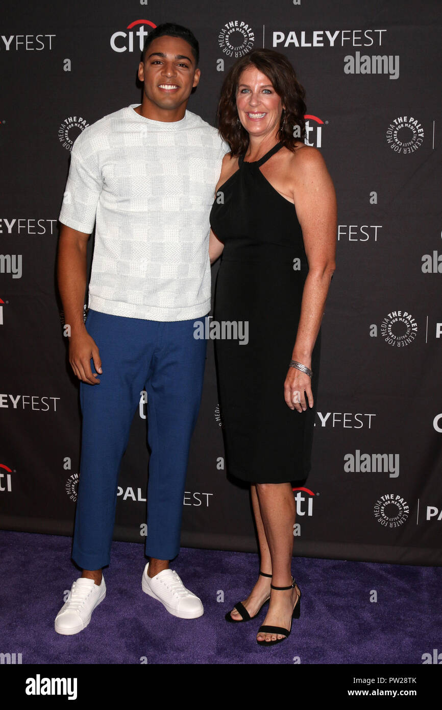 12th PaleyFest Fall TV Previews - The CW - Screenings  Featuring: Michael Evans Behling, Carol Behling Where: Beverly Hills, California, United States When: 08 Sep 2018 Credit: Nicky Nelson/WENN.com Stock Photo