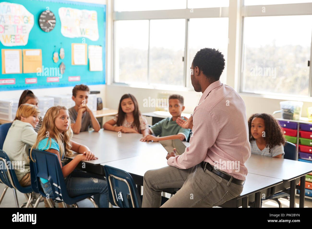 Boys discussion classroom hires stock photography and images Alamy