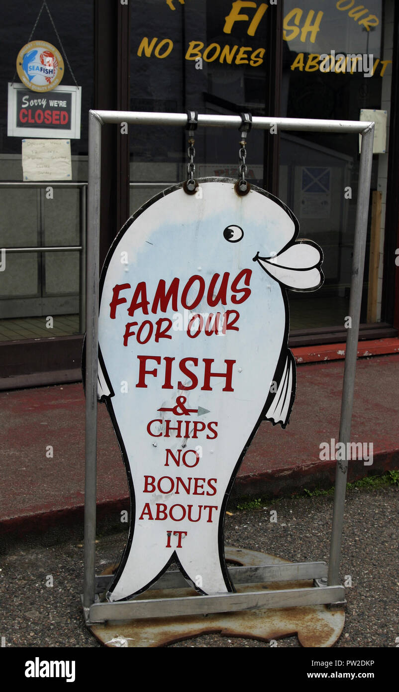 Fish and chips ullapool scotland hires stock photography and images