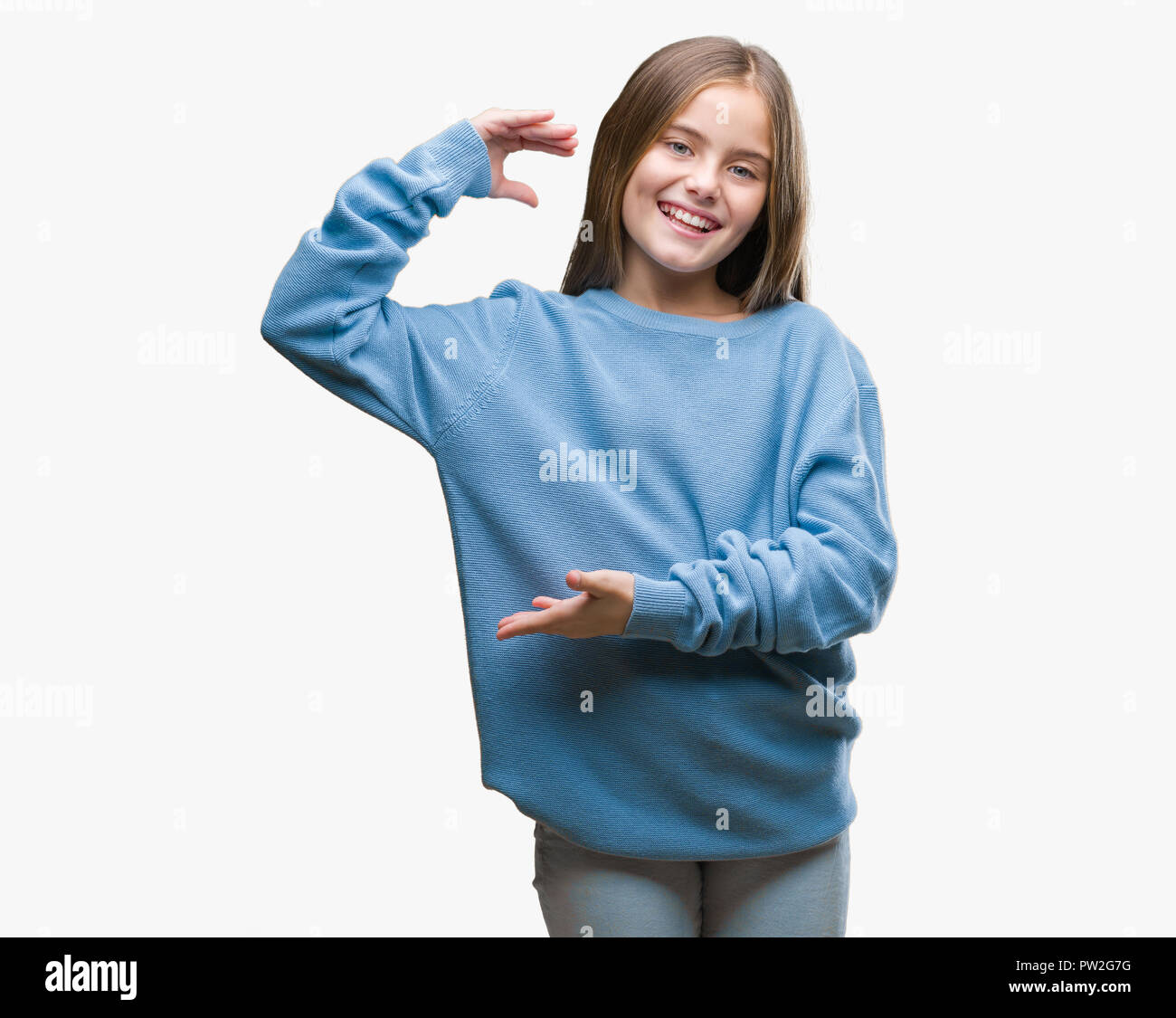 girl wearing sweater