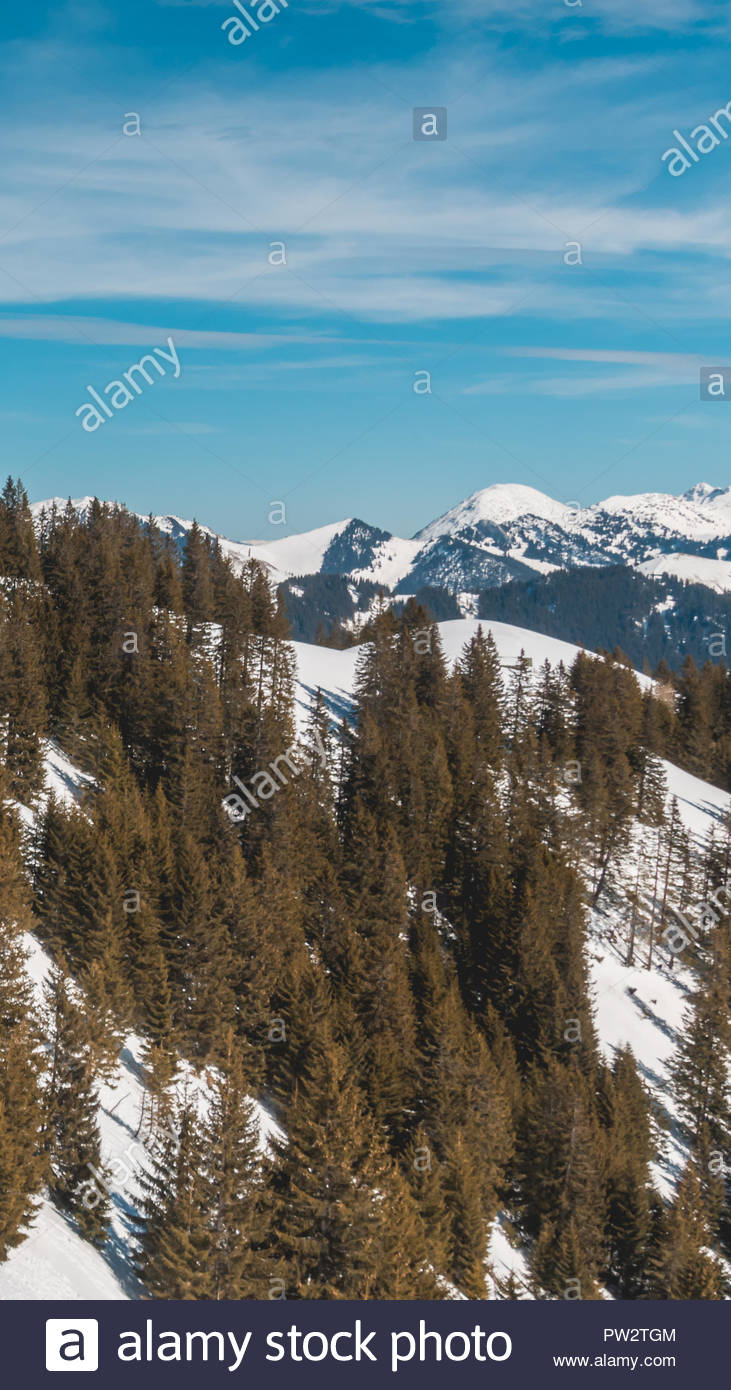 Smartphone Hd Wallpaper Of Beautiful Alpine Winter View At The