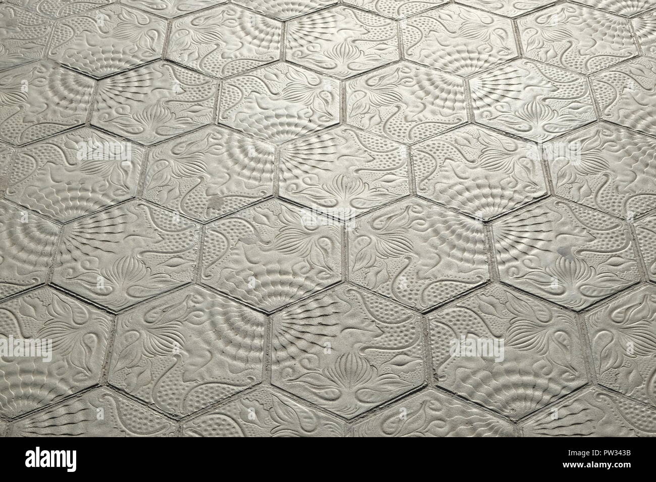 Barcelona gaudi pavement hires stock photography and images Alamy