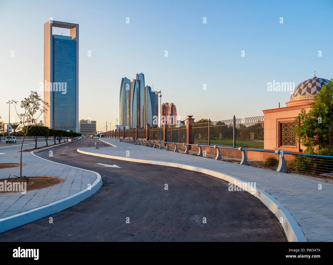 Emirates towers complex hi-res stock photography and images - Alamy