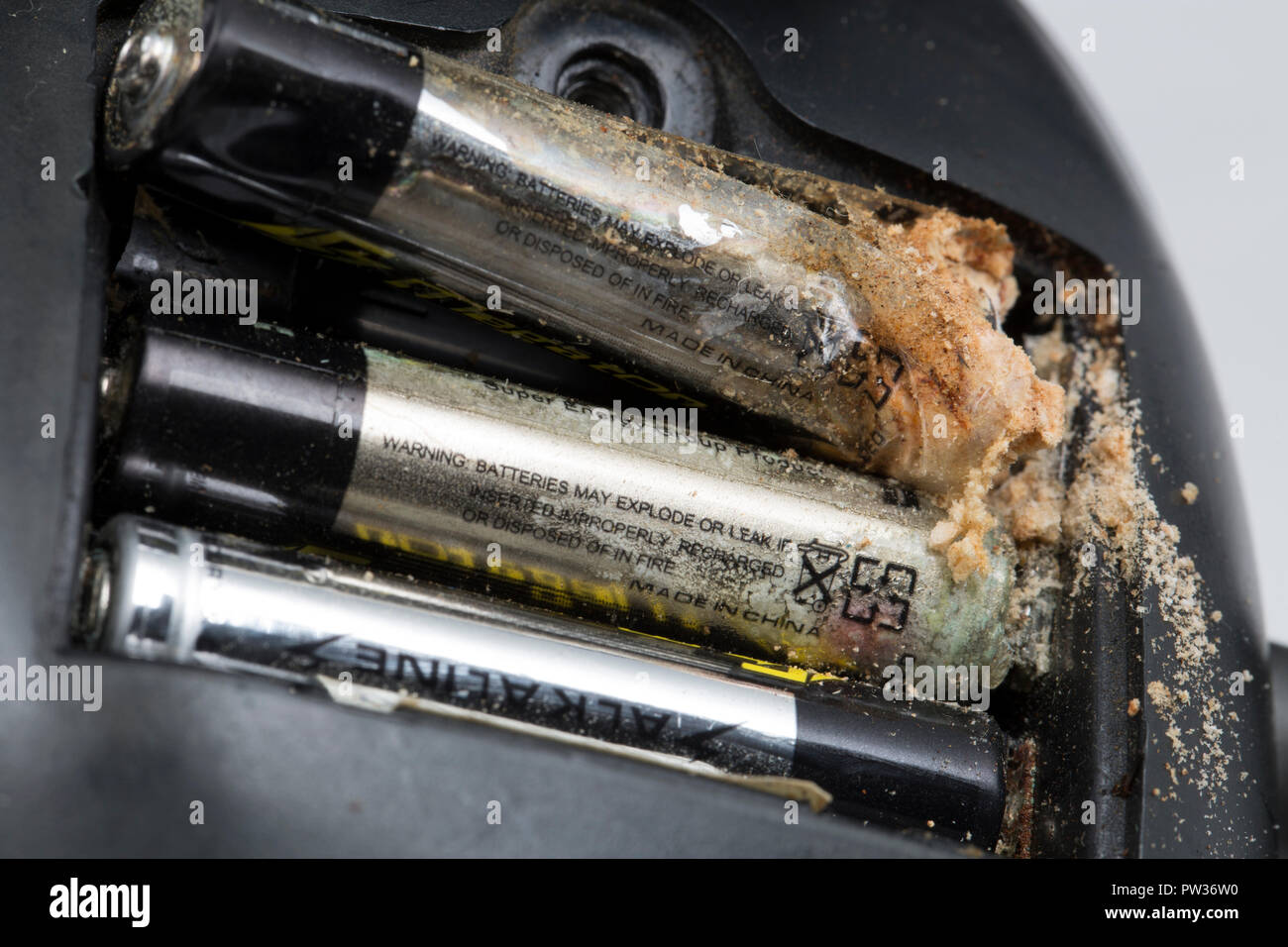 Battery leaking hi-res stock photography and images - Alamy