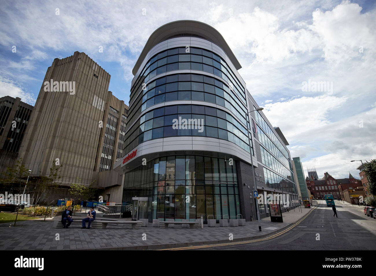 The accelerator building LSTM liverpool school of tropical medicine at The Royal Liverpool University Hospital building Liverpool Merseyside England U Stock Photo