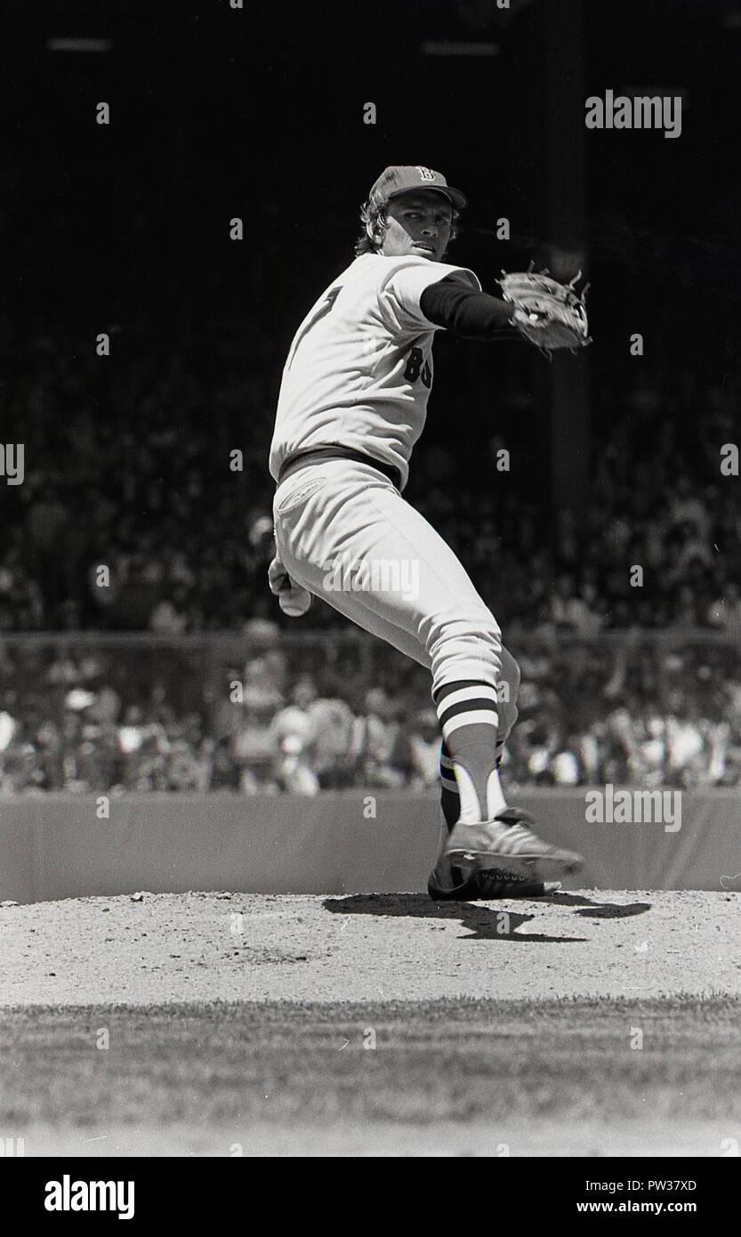 1970s, picture shows a US professional player of the MLB Major League