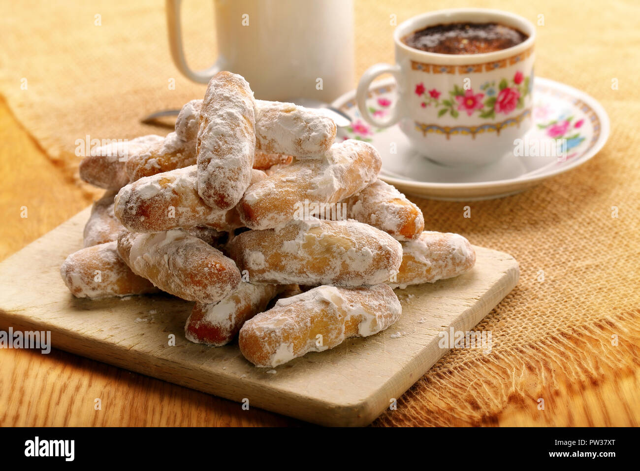 Alfajores traditional Spanish biscuits from corn flour Stock Photo Alamy
