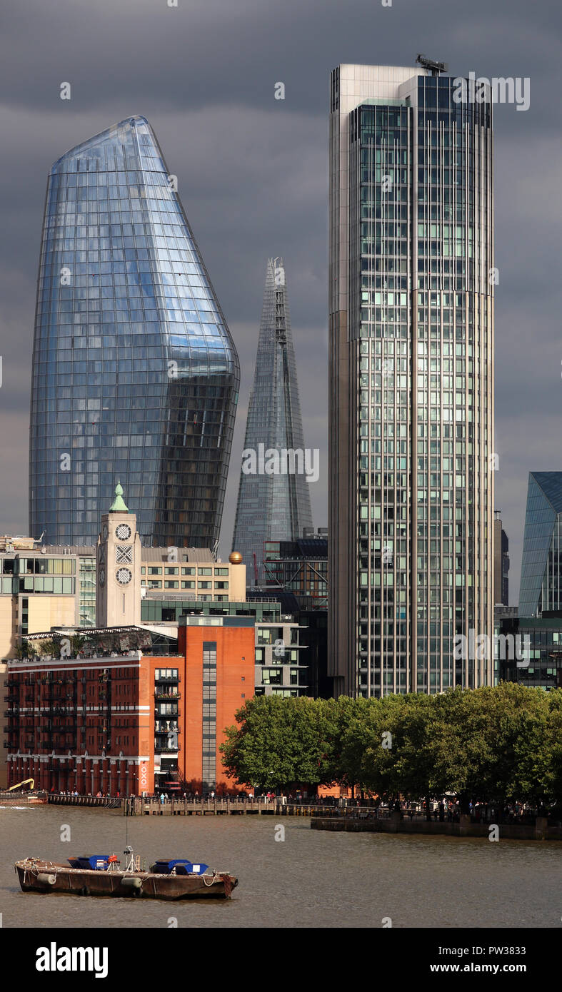 Icon London Southbank Stock Photo