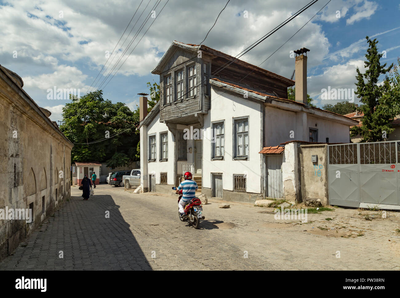 Edirne,TurkeyAugust 1,2014. The first settlement in Edirne and the
