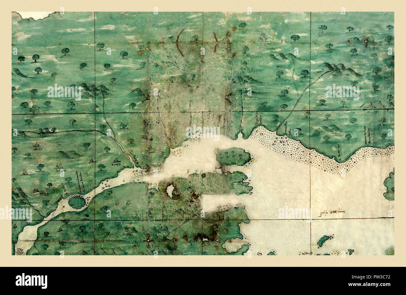 Map of the st lawrence river hi-res stock photography and images - Alamy