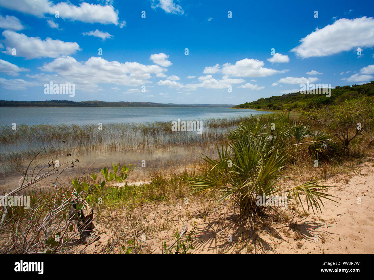 LAKE DONGANE, Dovela, Inharrime, Mozambique Stock Photo - Alamy