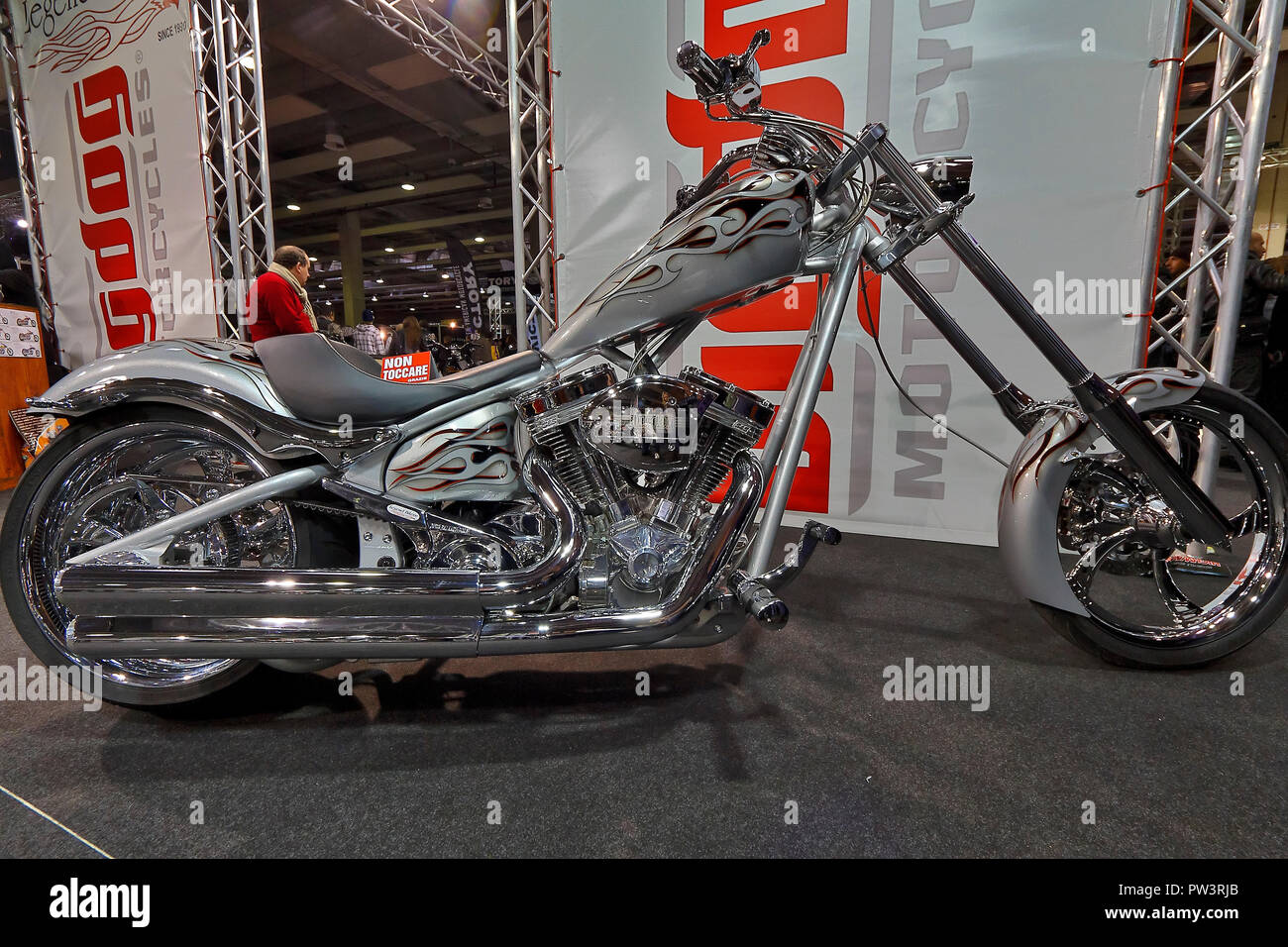 Moto Custom Harley America Stock Photo - Alamy