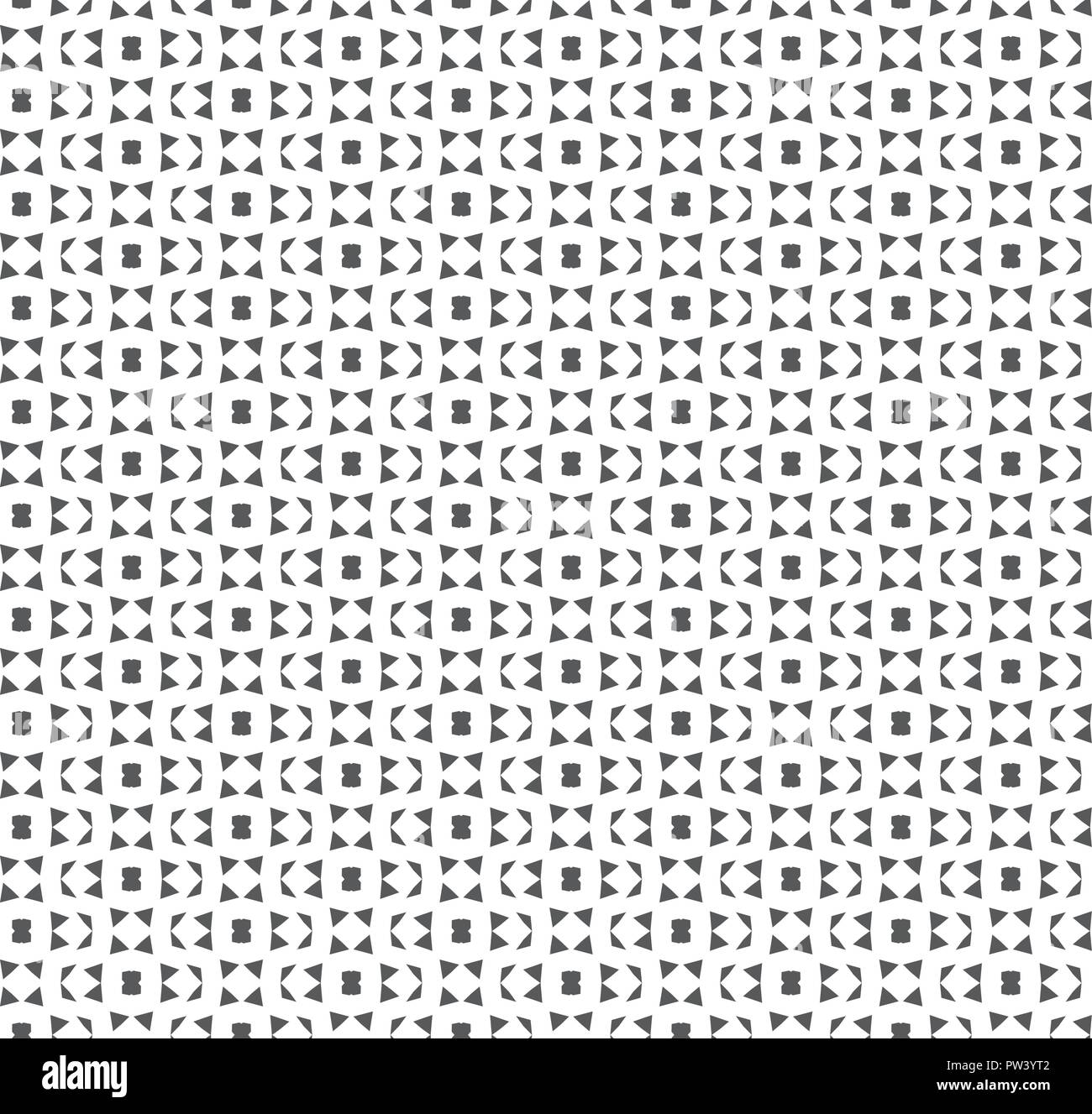 Abstract geometric Seamless pattern . Repeating geometric Black and ...