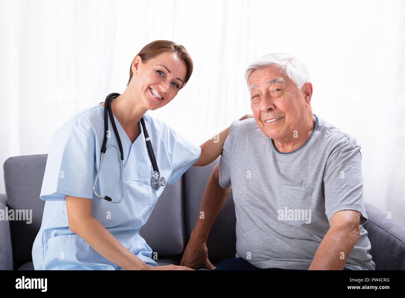 Hospice Nurse High Resolution Stock Photography and Images - Alamy