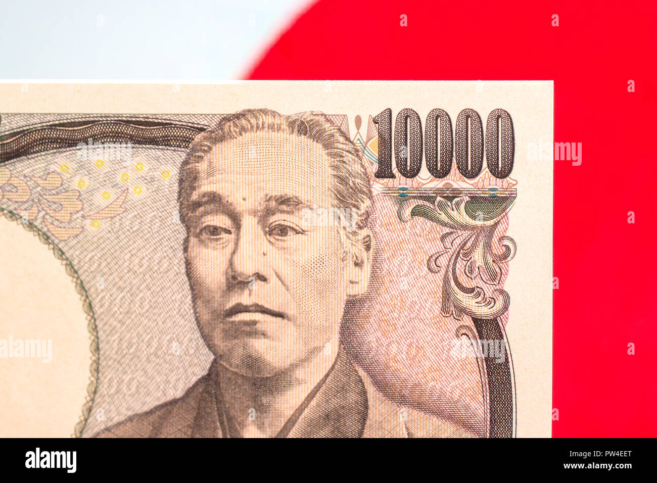 10000 ен. Жкнске иены на п. Иена.