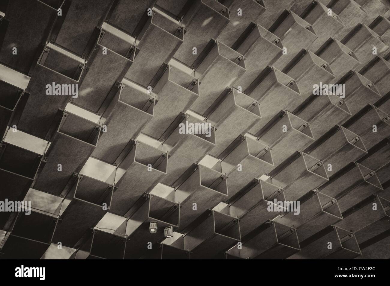 Serpentine gallery annual summer pavilion 2016 designed Bjarke Ingels Stock Photo