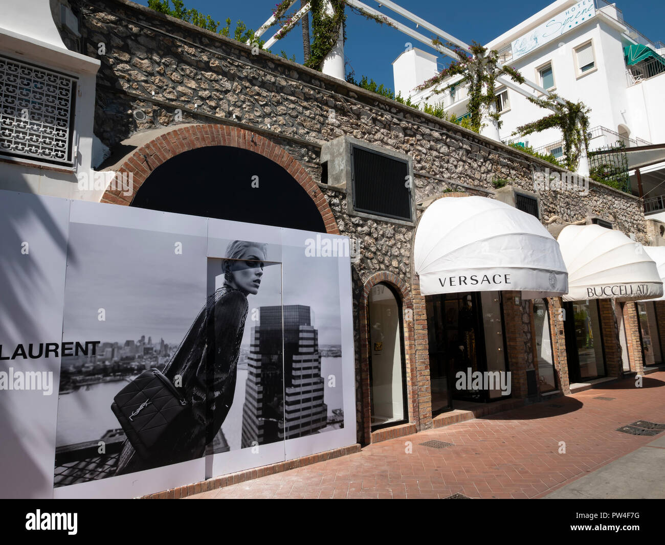 Louis Vuitton Capri Women store, Italy