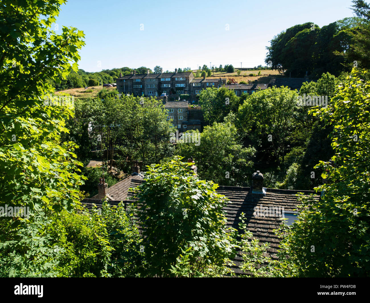 Jackson Bridge, The Holme Valley, West Yorkshire, England, UK Stock