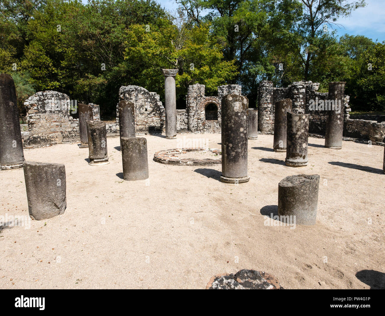 Butrint National Park Saranda Albania Magnete da frigorifero da viaggio Souvenir Regalo Casa Cucina Decorazione Magnetica Adesivo Cristallo Frigorifero Collezione