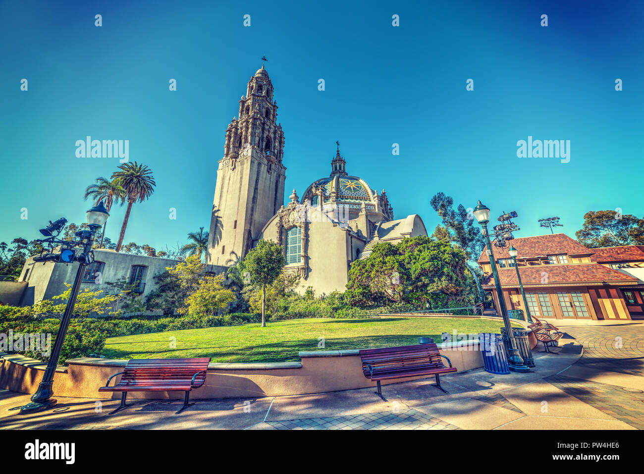 Spreckels organ pavilion san diego hires stock photography and images