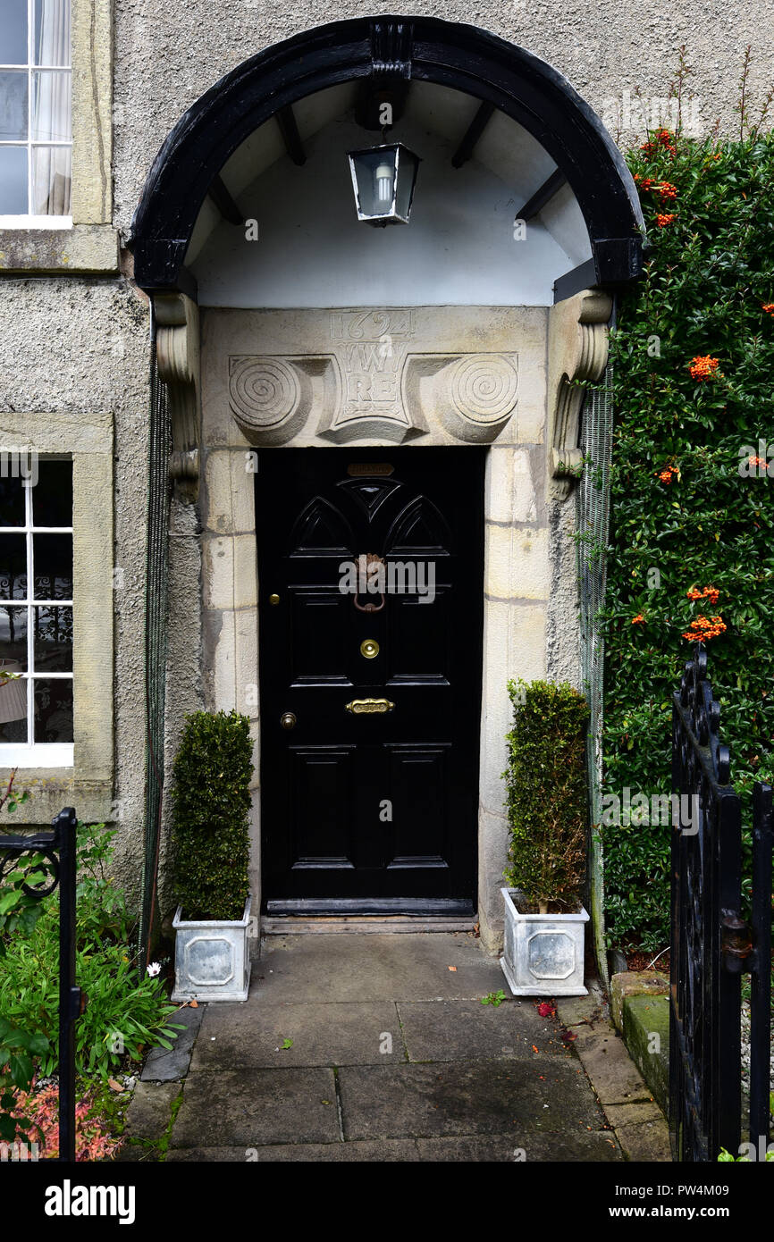 A Grade II Listed Building in Settle,Hillside Stock Photo Alamy