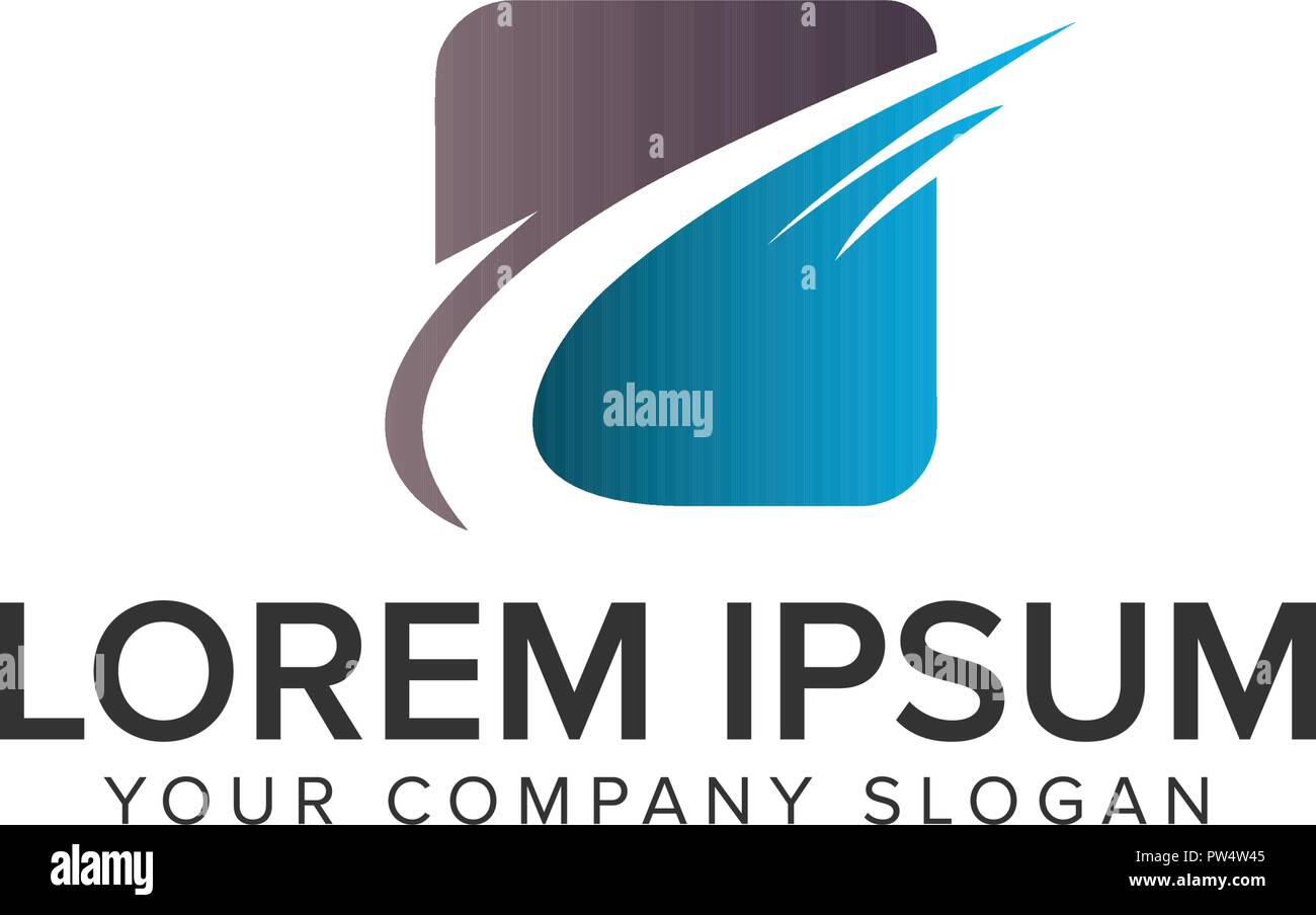 abstract business logo Stock Vector Image & Art - Alamy