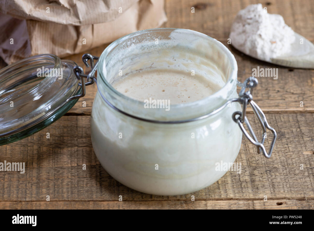 Sourdough starter hires stock photography and images Alamy