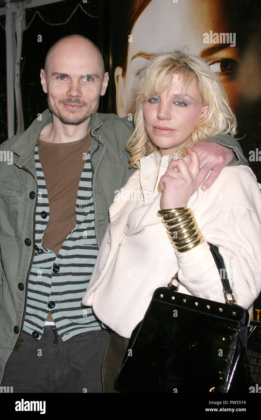 Billy Corgan Courtney Love 01 04 07 Freedom Writers Mann Village Theatre Westwood Photo By Jun Matsuda Hnw Picturelux File Reference 33683 094hnwplx Stock Photo Alamy
