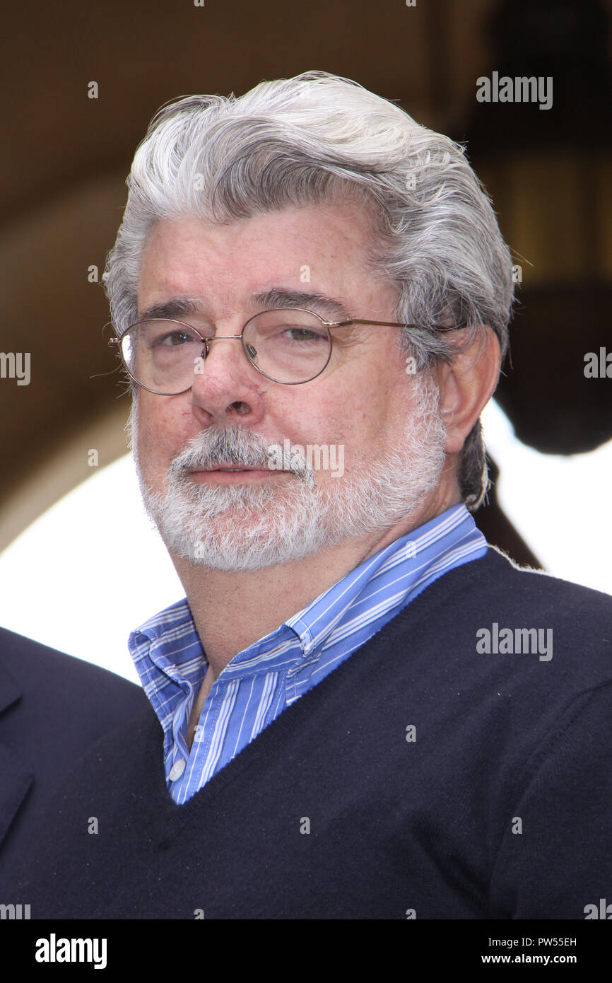 George Lucas  03/29/09 'Entertainment Industry to Celebrate USC School of Cinematic Arts' 80th Anniversary and Presentation of its New Campus'  @ University of Southern California, Los Angeles Photo by Izumi Hasegawa/HNW / PictureLux  File Reference # 33683 325HNWPLX Stock Photo