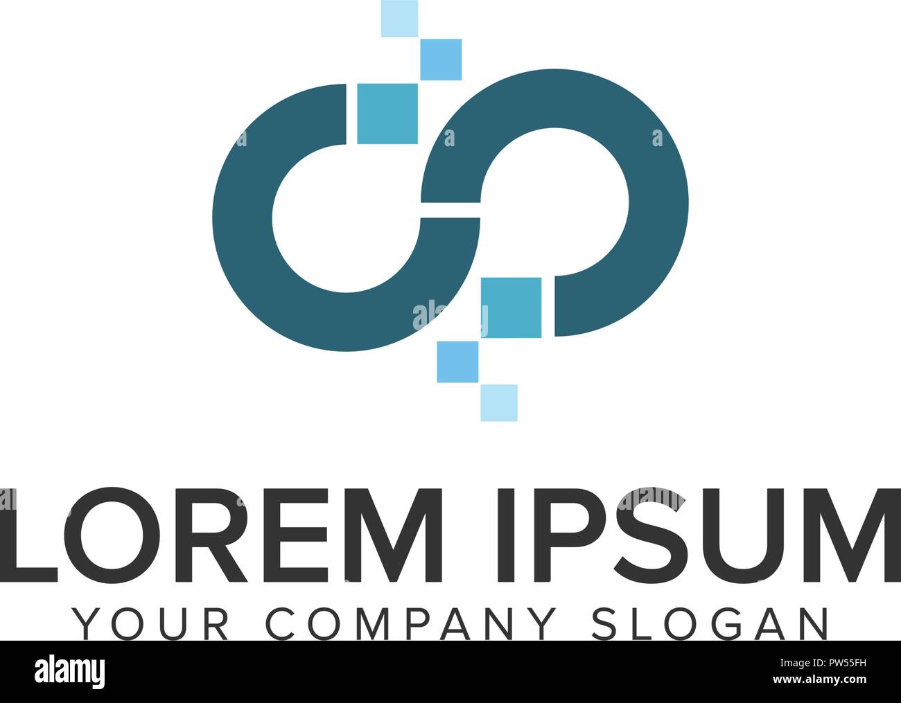 Loop logo Stock Vector Images Alamy