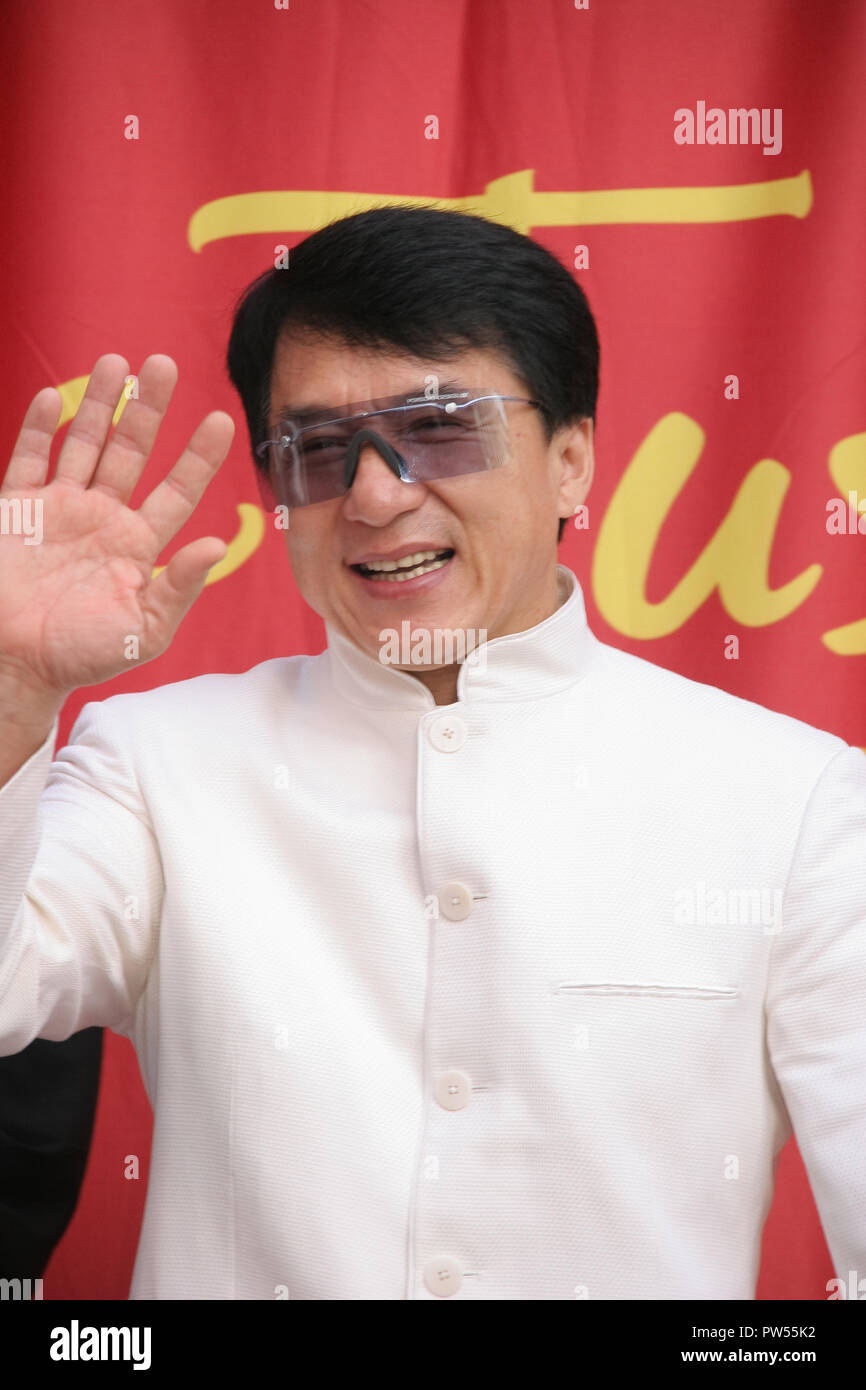 Jackie Chan 01/11/10 "Figure Presentation Jackie Chan unveils his own
