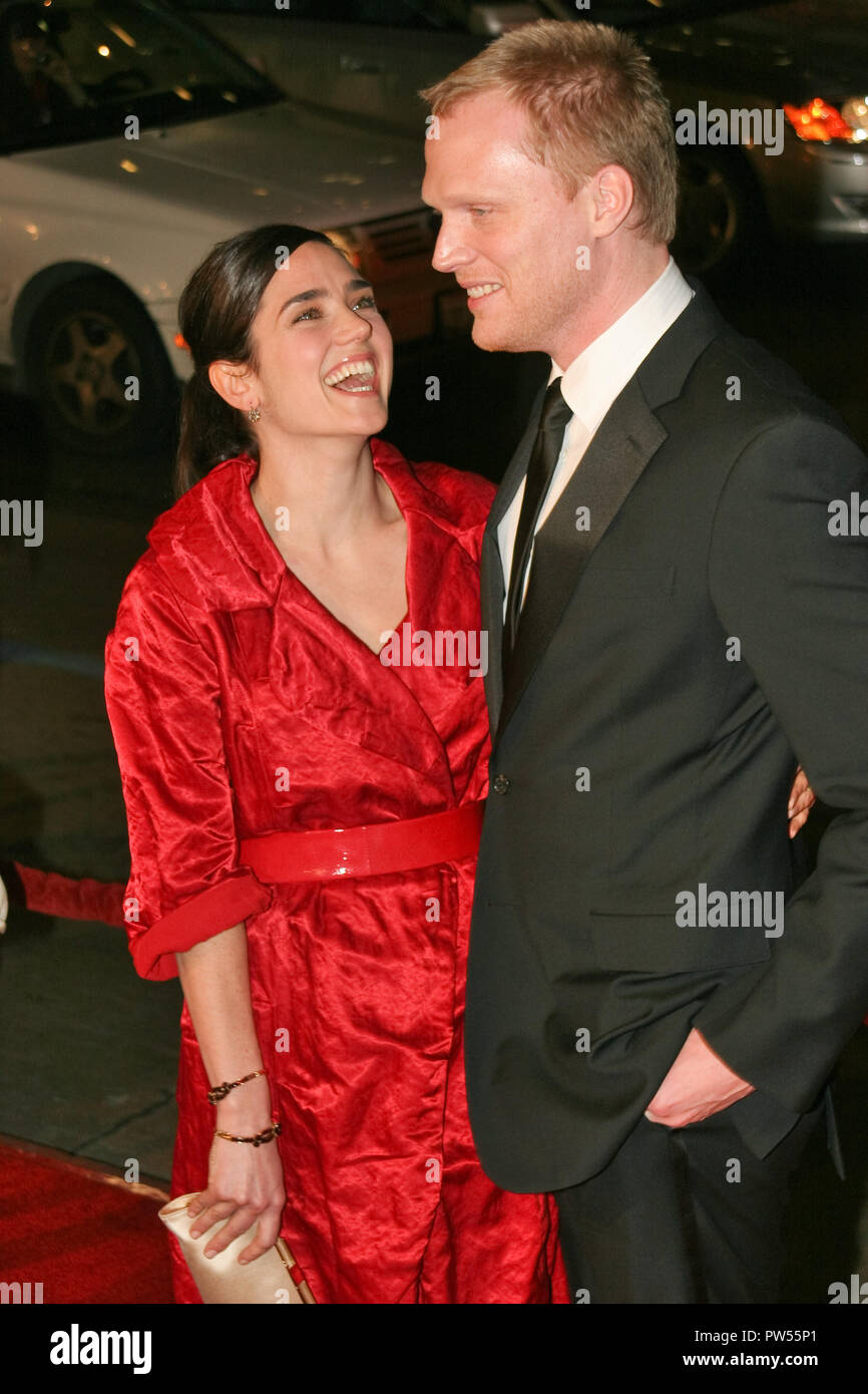 Jennifer Connelly, Paul Bettany  2/2/06 FIREWALL  @  Grauman's Chinese Theatre, Hollywood photo by Jun Matsuda/HNW / PictureLux  File Reference # 33683 464HNWPLX Stock Photo