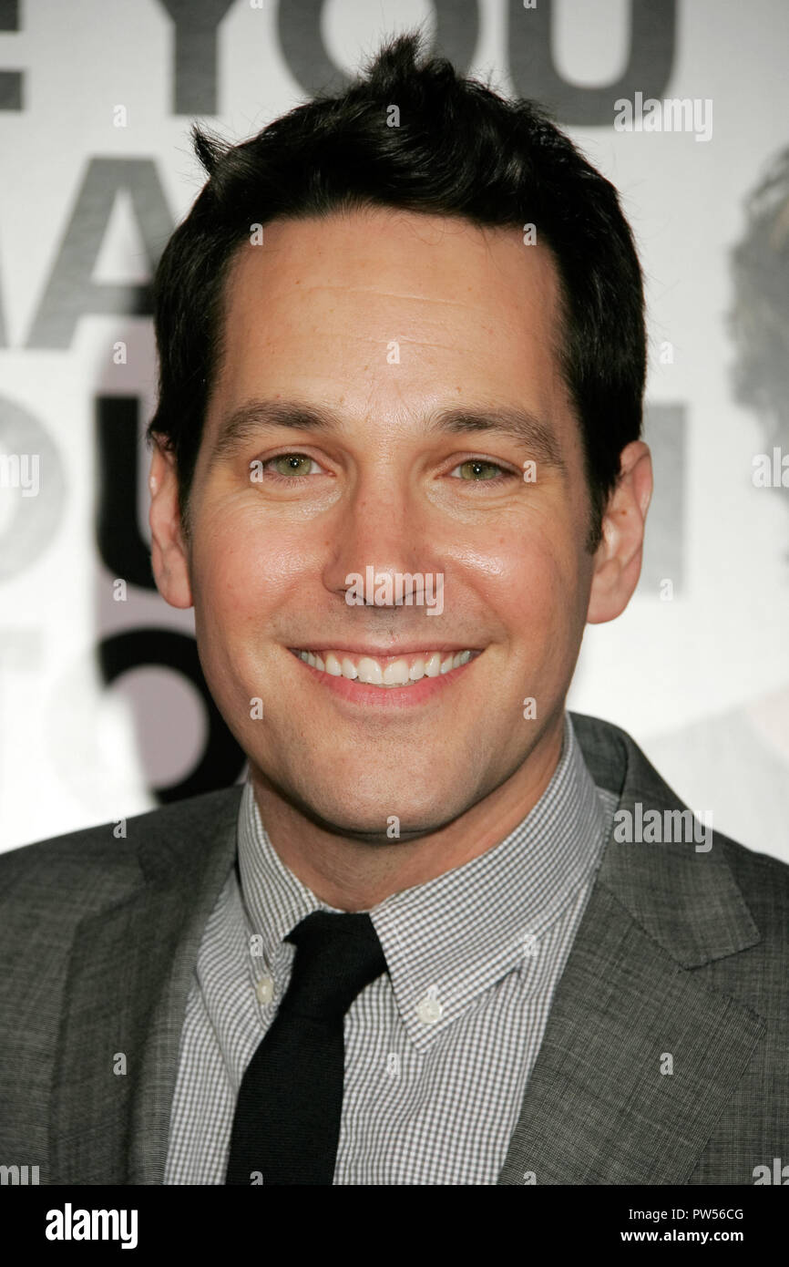 Paul Rudd  03/17/09 'I Love You, Man' Premiere  @ Mann's Village Theatre, Westwood Photo by Megumi Torii/HNW / PictureLux  File Reference # 33683 766HNWPLX Stock Photo