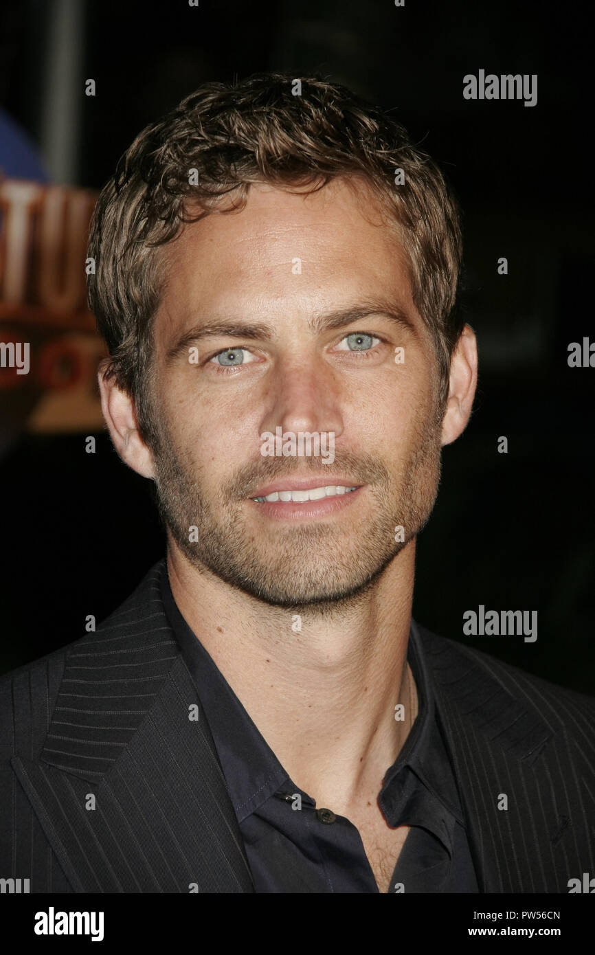 Paul Walker  03/12/09 'Fast & Furious' Premiere  @ Gibson Amphitheatre, Universal City Photo by Ima Kuroda/HNW / PictureLux  File Reference # 33683 769HNWPLX Stock Photo