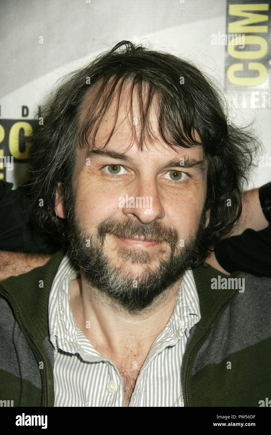 Peter Jackson  07/24/09 'District 9' 2009 Comi-Con Press Conference  @ San Diego Convention Center, San Diego Photo by Ima Kuroda/HNW / PictureLux  File Reference # 33683 784HNWPLX Stock Photo