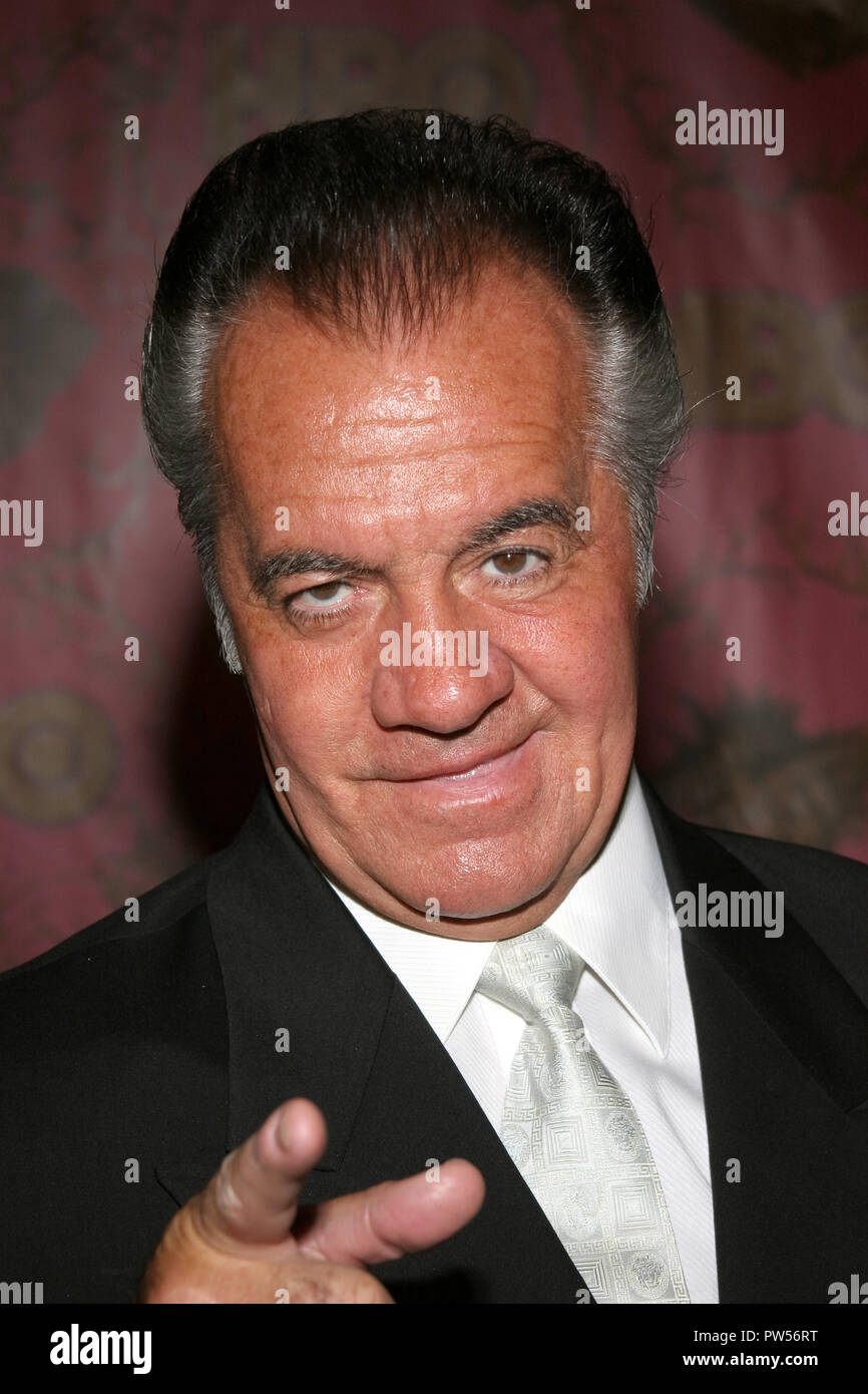 Tony Sirico  08/27/06 HBO'S POST EMMY PARTY FOLLOWING THE 58TH ANNUAL PRIMETIME EMMY AWARDS  @  The Plaza at the Pacific Design Center, West Hollywood photo by Jun Matsuda/HNW / PictureLux   File Reference # 33683_951HNWPLX Stock Photo