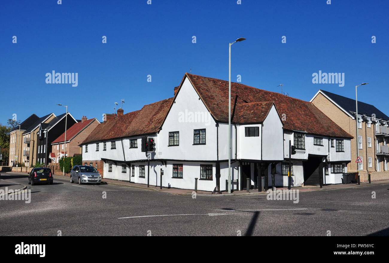 Traditional old building on the corner of Station Road and Royston Road