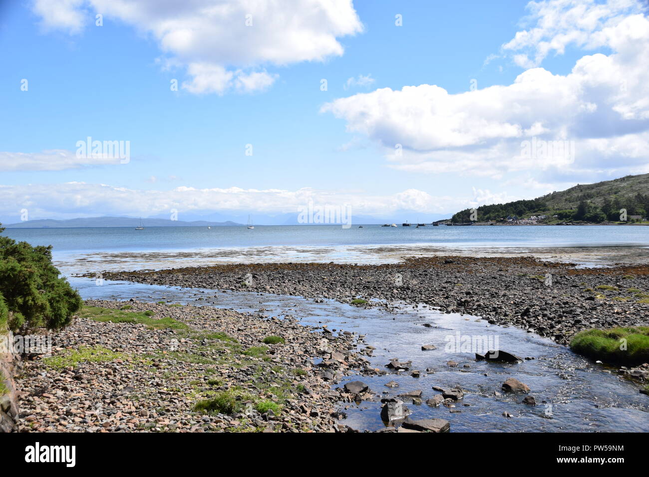Isle of Rum, Scotland Stock Photo Alamy