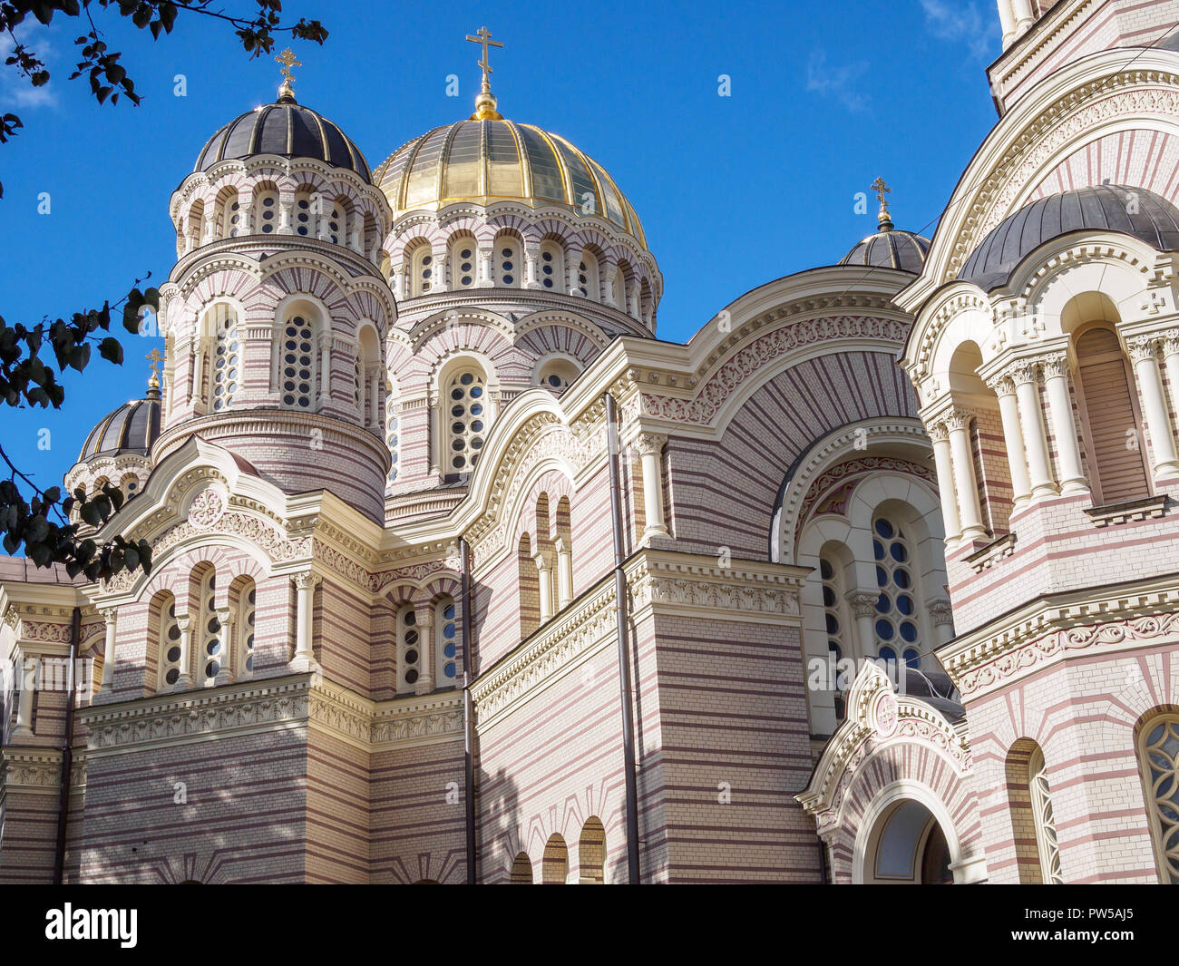 Nativity of Christ Cathedral in Riga, Latvia Stock Photo Alamy